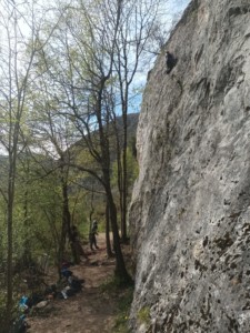 Sarah dans Prométhée - 5b+